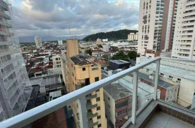 Apartamento com 1 dormitório à venda, 44 m² por r$ 335.000 - boqueirão - praia grande/sp