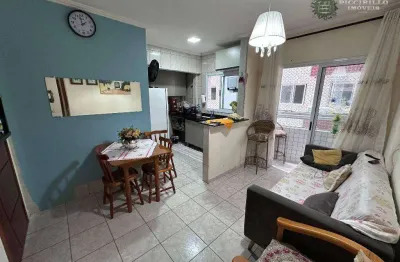 Apartamento com 1 dormitório à venda, 40 m² por r$ 259.000 - vila assunção - praia grande/sp