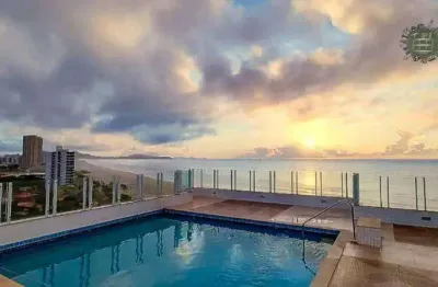 Apartamento com 1 dormitório à venda, 45 m² por r$ 330.000,00 - mirim - praia grande/sp