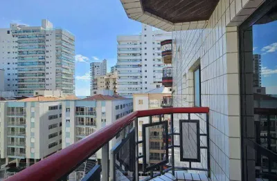 Apartamento com 1 dormitório à venda, 44 m² por r$ 319.000 - aviação - praia grande/sp