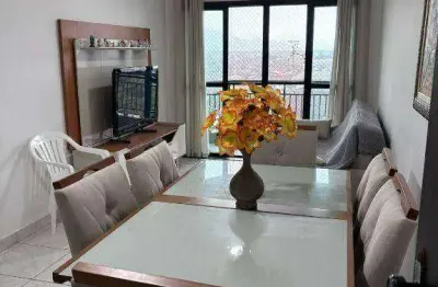 Apartamento com 2 dormitórios à venda, 70 m² por r$ 430.000 - vila balneária - praia grande/sp