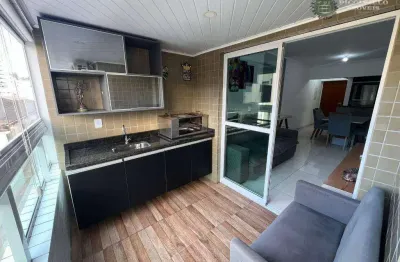 Apartamento com 2 dormitórios à venda, 72 m² por r$ 595.000,00 - canto do forte - praia grande/sp