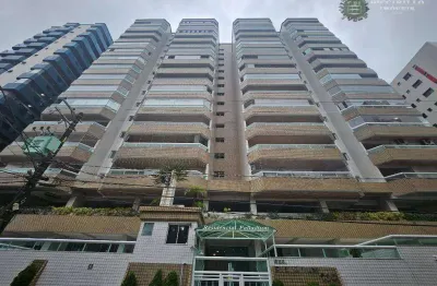 Apartamento com 2 dormitórios à venda, 112 m² por r$ 650.000 - vila guilhermina - praia grande/sp