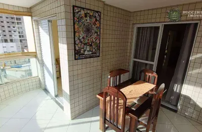 Apartamento com 2 dormitórios à venda, 87 m² por r$ 532.000 - aviação - praia grande/sp