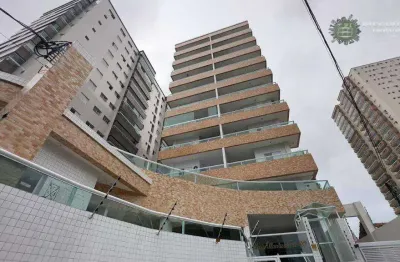 Apartamento com 1 dormitório à venda, 51 m² por R$ 330.000 - Vila Guilhermina - Praia Grande/SP