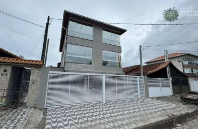 Sobrado com 2 dormitórios à venda, 49 m² por R$ 350.000 - Maracanã - Praia Grande/SP