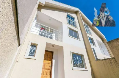 Sobrado com 3 dormitórios para alugar, 117 m² por R$ 3.198,93/mês - Uberaba - Curitiba/PR