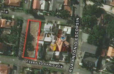 Terreno para alugar, 510 m² por R$ 2.674,42/mês - São Braz - Curitiba/PR