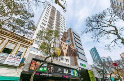 Apartamento com 2 dormitórios para alugar, 140 m² por r$ 1.900,00/mês - centro - curitiba/pr