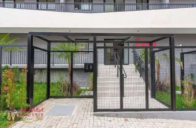 Apartamento com 2 dormitórios para alugar, 34 m² por r$ 3.631,00/mês - vila izabel - curitiba/pr