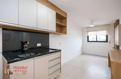 Apartamento com 2 dormitórios para alugar, 34 m² por r$ 3.631,00/mês - vila izabel - curitiba/pr