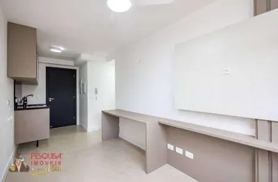 Apartamento com 2 dormitórios para alugar, 34 m² por r$ 3000,00/mês - vila izabel - curitiba/pr