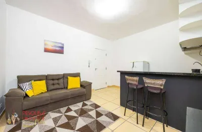 Apartamento com 1 dormitório à venda, 43 m² por r$ 250.000,00 - centro - curitiba/pr