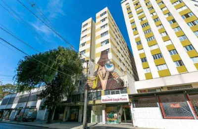 Apartamento com 1 dormitório para alugar, 22 m² por r$ 1.792,19/mês - centro - curitiba/pr