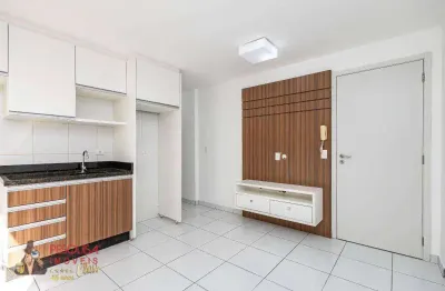 Apartamento com 1 dormitório para alugar, 31 m² por r$ 2.080,93/mês - juvevê - curitiba/pr