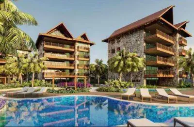 Apartamento de praia para venda em aquiraz, porto das dunas, 4 dormitórios, 4 suítes, 6 banheiros, 4 vagas
