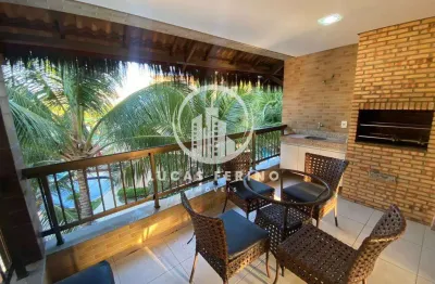 Apartamento para venda em aquiraz, porto das dunas, 4 dormitórios, 3 suítes, 4 banheiros, 2 vagas