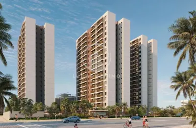 Apartamento para venda em fortaleza, praia do futuro ii, 2 dormitórios, 1 suíte, 2 banheiros, 1 vaga