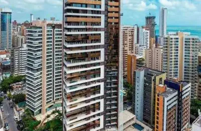 Apartamento para venda em fortaleza, meireles, 4 dormitórios, 4 suítes, 7 banheiros, 6 vagas