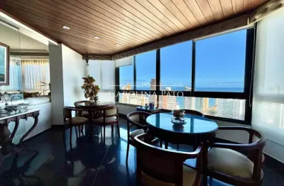 Apartamento magnífico com vista belíssima do mar e da cidade