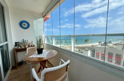 Apartamento vista mar, mobiliado e pronto para morar, oportunidade!