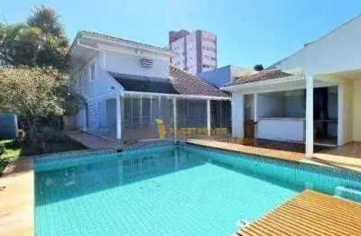 Casa para alugar, 451 m² por r$ 11.000,00/mês - jardim higienópolis - londrina/pr