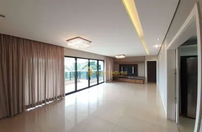 Apartamento com 3 dormitórios para alugar, 186 m² por r$ 9.500/mês - gleba palhano - londrina/pr