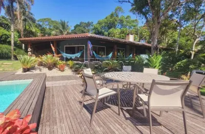 Linda casa em condomínio com vista para o mar na praia do pulso em ubatuba!