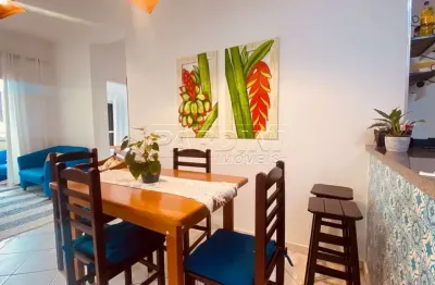 Ótimo apartamento mobiliado, com 2 dormitórios com sacada, na praia do itaguá em ubatuba!