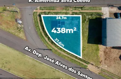 Terreno  com 438.65 m² à venda no jardim everest - maringá