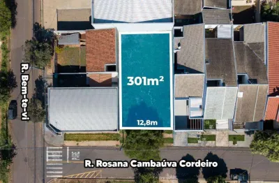 Terreno à venda em maringá, jardim everest, com 301.08 m²