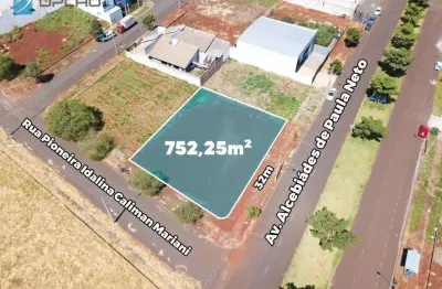 Terreno com 752.25 m² à venda no jardim oriental - maringá