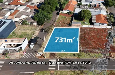 Terreno  com 731.50 m² à venda no jardim alvorada - maringá