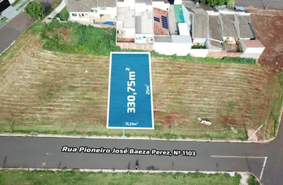 Terreno com 330.75 m² à venda no jardim baeza - maringá