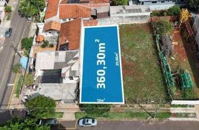 Terreno à venda em maringá, jardim novo alvorada, com 360.3 m²