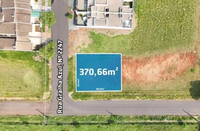 Terreno com 370.66 m² à venda no jardim santa cruz - maringá