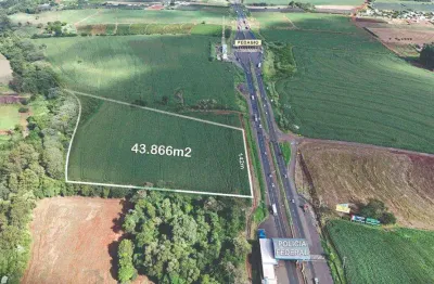 Terreno à venda próximo a entrada de mandaguari, com 43.866 m²