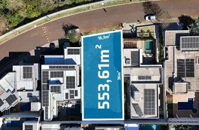 Terreno à venda em maringá, chácaras aeroporto, com 553.61 m², ecogarden residence