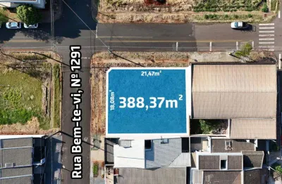 Terreno à venda em maringá, jardim califórnia, com 388.37 m²
