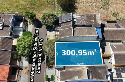 Terreno à venda em maringá, parque industrial, com 300.95 m²
