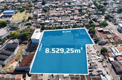 Terreno à venda em sarandi, jardim castelo, com 8529.25 m²