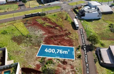 Terreno à venda na Rua Pioneiro Carlos Poppi, 1338, Bom Jardim, Maringá