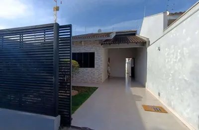 Casa à venda em maringá, jardim paris vi, com 3 quartos, com 70.86 m²