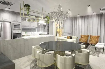 Apartamento com 3 dormitórios à venda, 160 m² por r$ 3.000.000,00 - jardim campos elísios - jundiaí/sp