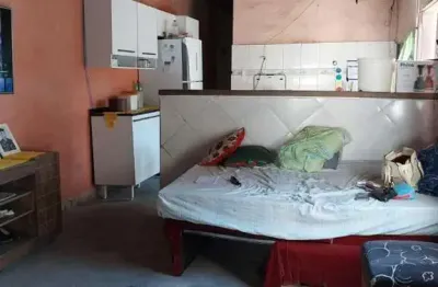 Casa para venda em peruíbe, caraguava, 1 dormitório, 1 banheiro, 2 vagas