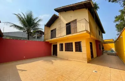 Casa para venda em itanhaém, santa cruz, 5 dormitórios, 1 suíte, 1 banheiro, 6 vagas