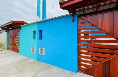 Casa para venda em itanhaém, guacyra, 2 dormitórios, 1 suíte, 1 banheiro, 2 vagas