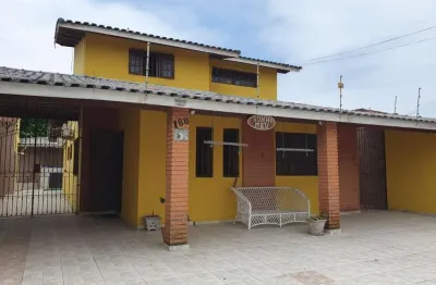 Casa para venda em itanhaém, campos elíseos, 4 dormitórios, 1 suíte, 1 banheiro, 6 vagas