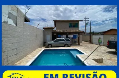 Casa para venda em itanhaém, cibratel 2, 3 dormitórios, 1 suíte, 2 banheiros, 4 vagas