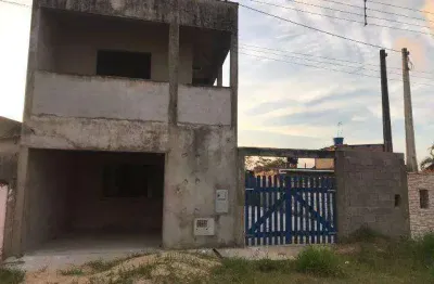 Sobrado para venda em itanhaém, gaivota, 3 dormitórios, 2 banheiros